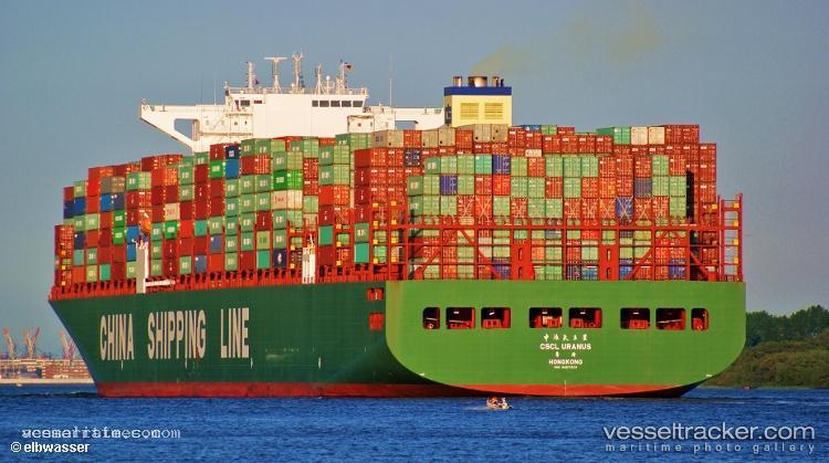 Cscl-Uranus - Container Ship vessel registered in Hong Kong