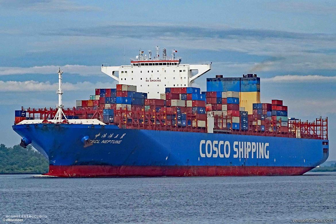 Cscl-Neptune - Container Ship vessel registered in Hong Kong