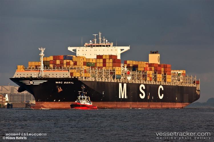 Msc-Beryl - Container Ship vessel registered in Panama