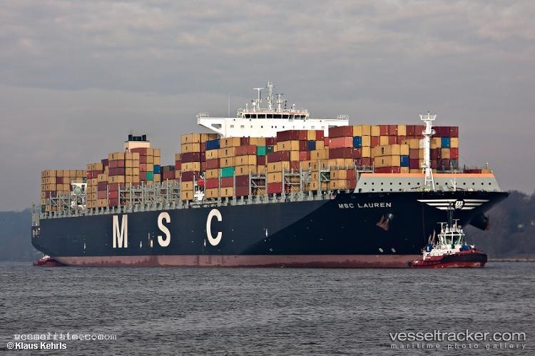 Msc-Lauren - Container Ship vessel registered in Panama
