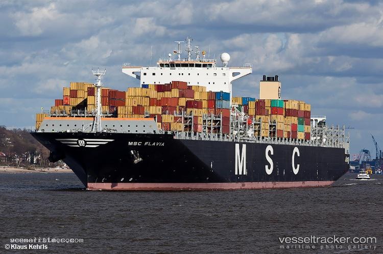 Msc-Flavia - Container Ship vessel registered in Panama