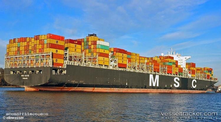 Msc-Katie - Container Ship vessel registered in Panama