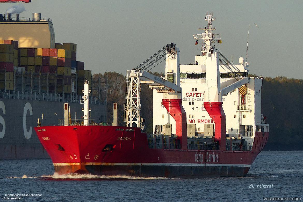 Alanis - Multi Purpose Carrier vessel registered in Antigua and Barbuda