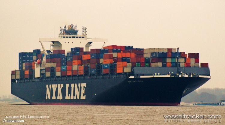 One-Arcadia - Container Ship vessel registered in Cayman Islands