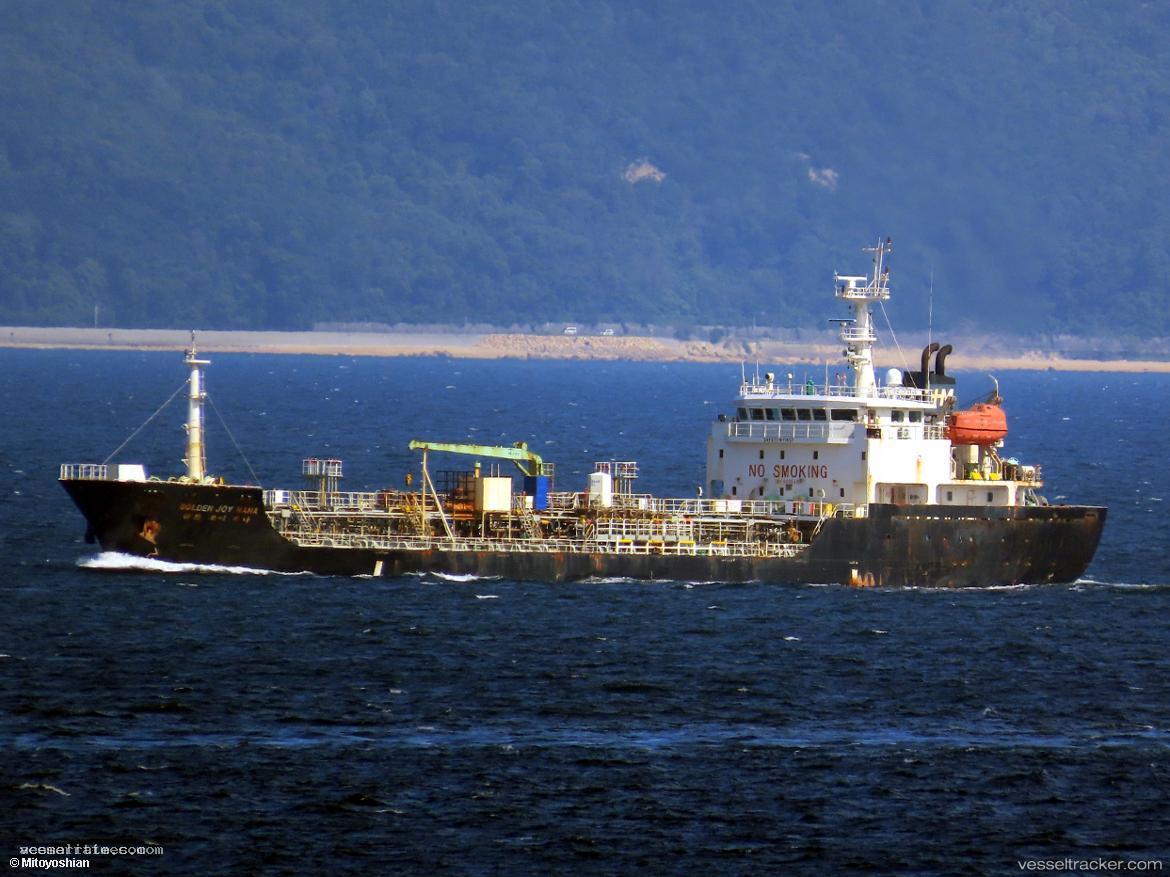 Golden-Joy-Hana - Chemical Oil Products Tanker vessel registered in South Korea