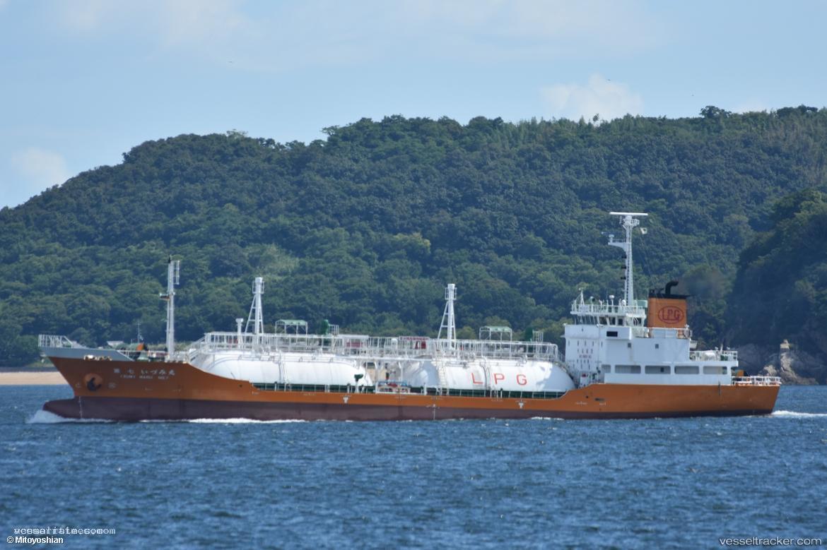 Izumi-Maru-No.7 - Lpg Tanker vessel registered in Japan