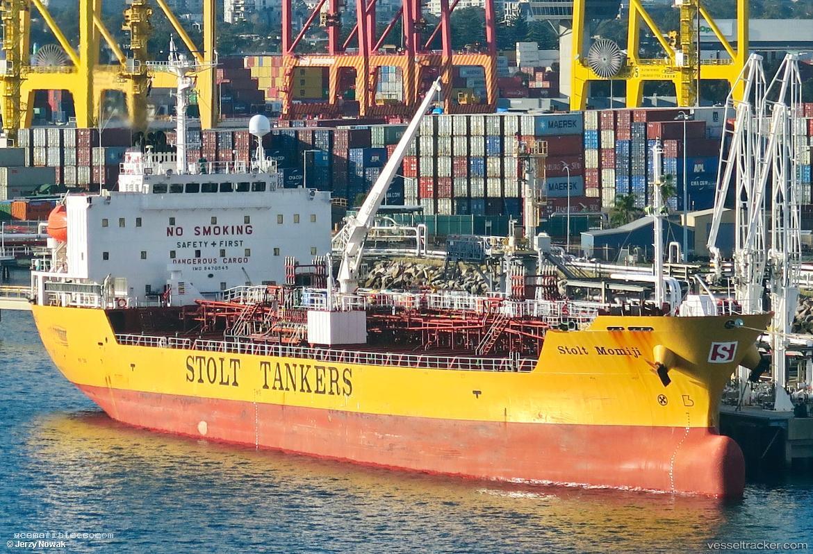 Stolt-Momiji - Chemical Oil Products Tanker vessel registered in Singapore