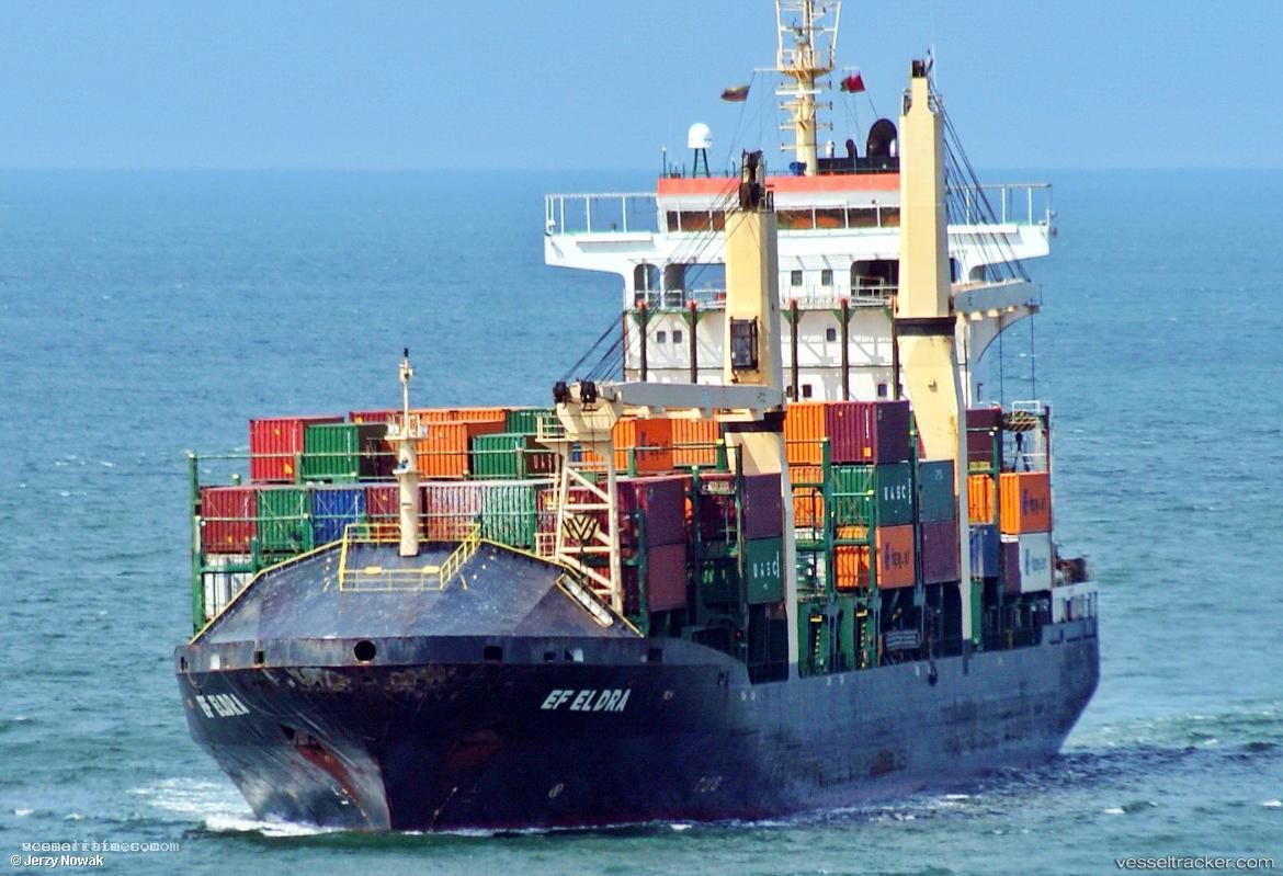 Ef-Eldra - Container Ship vessel registered in Portugal