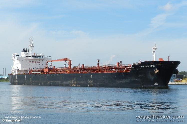 Sunny-C - Chemical Oil Products Tanker vessel registered in Marshall Islands