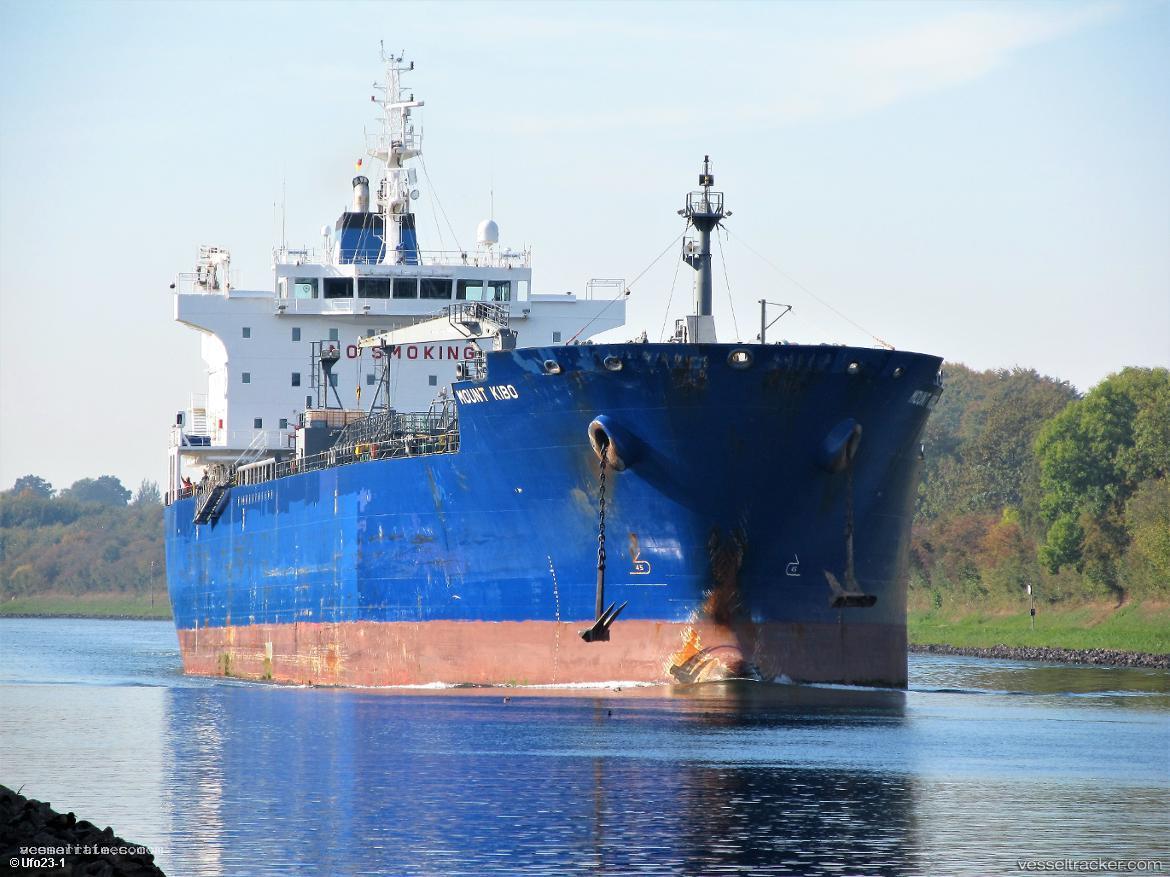 Mount-Kibo - Chemical Oil Products Tanker vessel registered in Liberia
