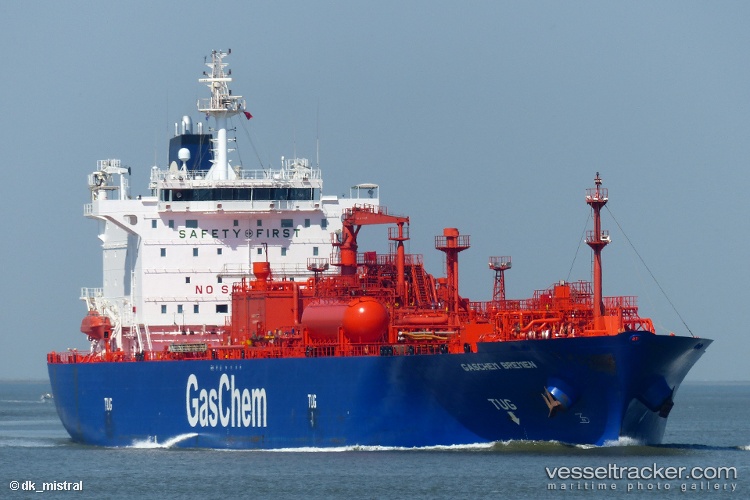 Arrhenius - Lpg Tanker vessel registered in Liberia