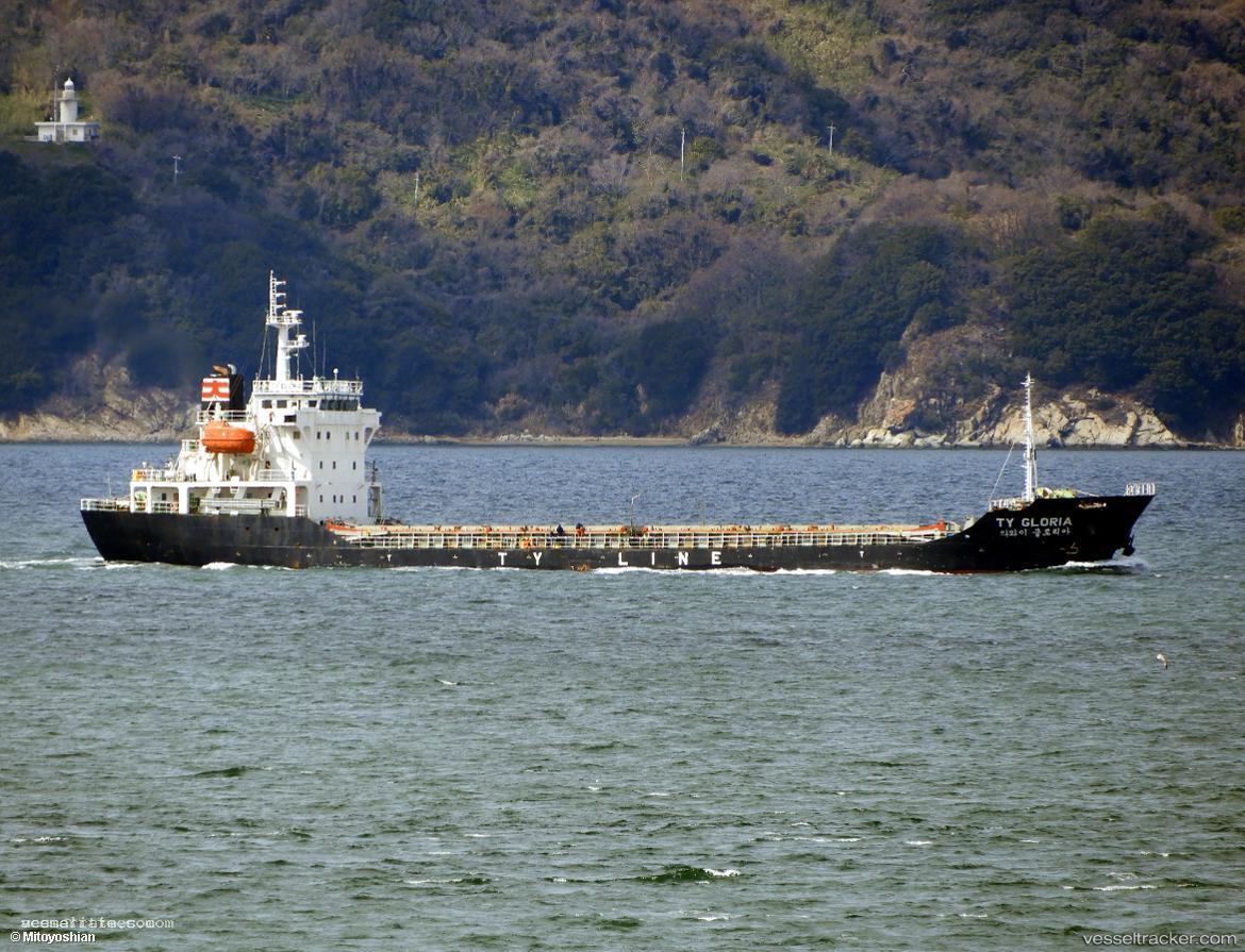 Ty-Gloria - General Cargo Ship vessel registered in South Korea