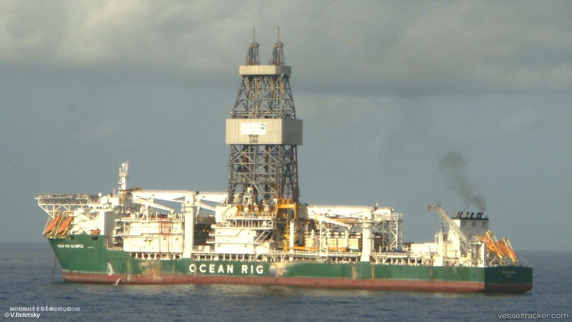 Ocean-Rig-Olympia - Drilling Ship vessel registered in Marshall Islands