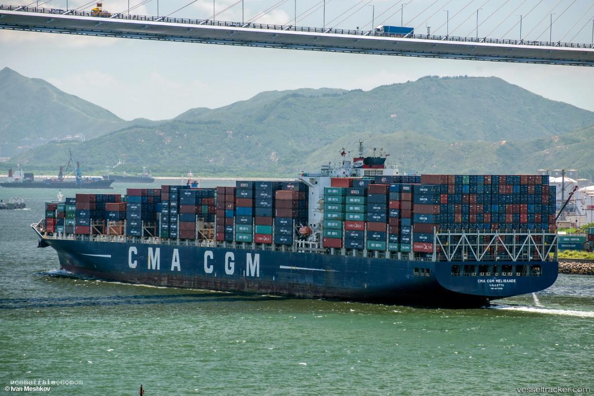 Cma-Cgm-Melisande - Container Ship vessel registered in Malta
