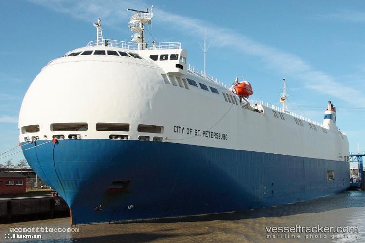City-Ofst.petersburg - Vehicles Carrier vessel registered in Panama