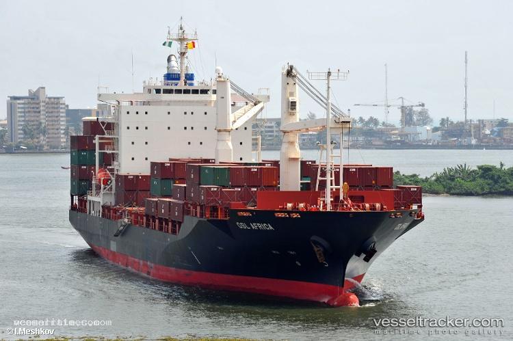 Gsl-Africa - Container Ship vessel registered in Liberia
