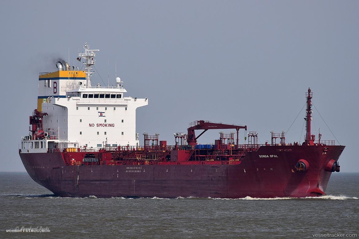 Songa-Opal - Chemical Oil Products Tanker vessel registered in Malta