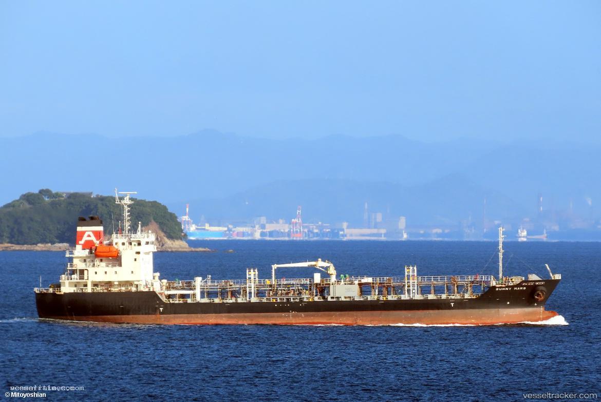Sunny-Mars - Chemical Oil Products Tanker vessel registered in Japan