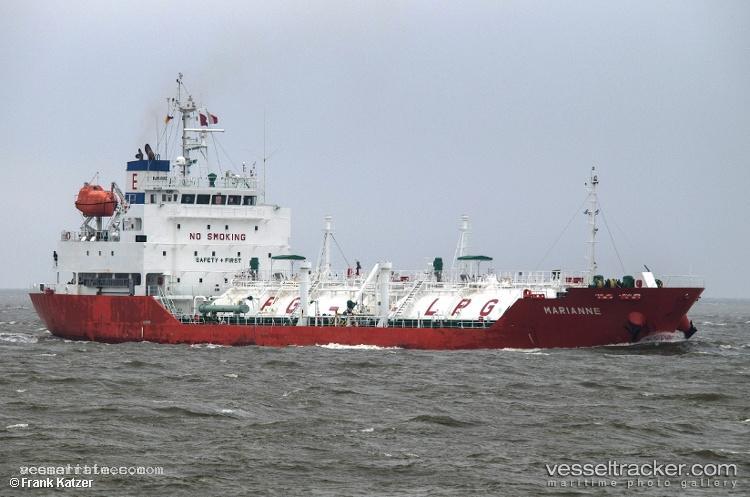 Marianne - Lpg Tanker vessel registered in Belgium