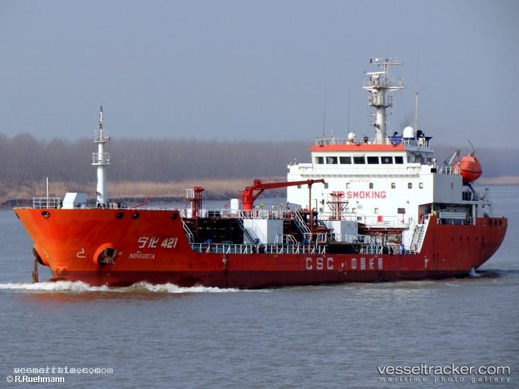 Ning-Hua-421 - Chemical Tanker vessel registered in China