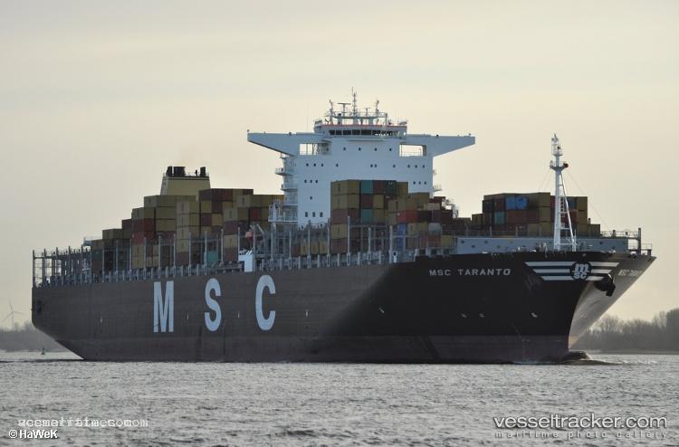 Msc-Taranto - Container Ship vessel registered in Liberia