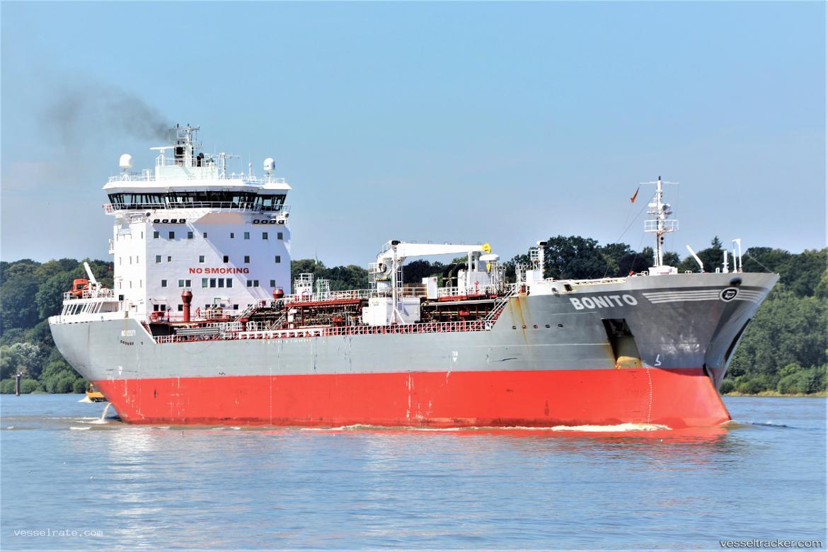Bonito - Chemical Oil Products Tanker vessel registered in Liberia