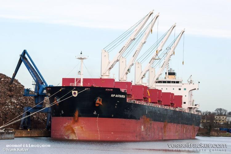 Ap-Astarea - Bulk Carrier vessel registered in Marshall Islands