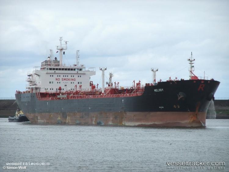 Melody - Chemical Oil Products Tanker vessel registered in Marshall Islands