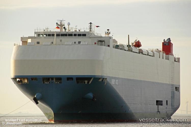 Ruby-Ace - Vehicles Carrier vessel registered in Japan