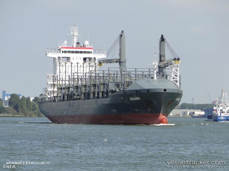 Juliana - Container Ship vessel registered in Portugal
