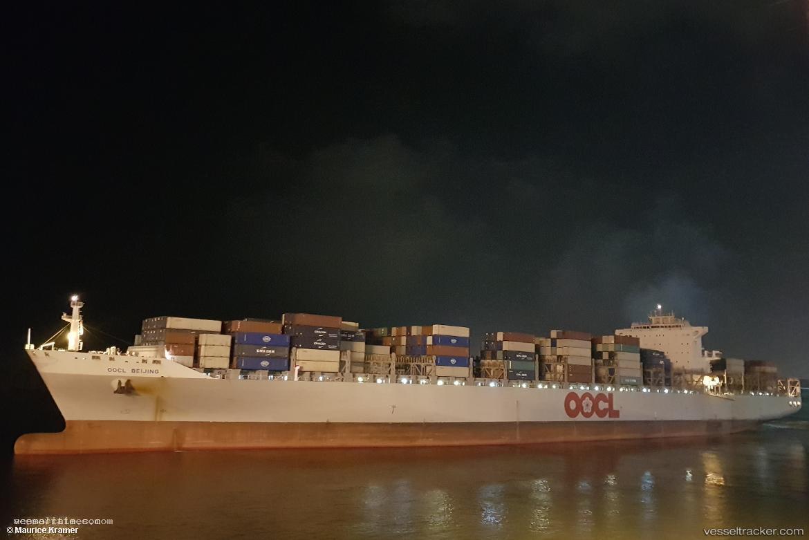 Oocl-Beijing - Container Ship vessel registered in Hong Kong