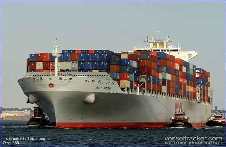 Oocl-Taipei - Container Ship vessel registered in Hong Kong