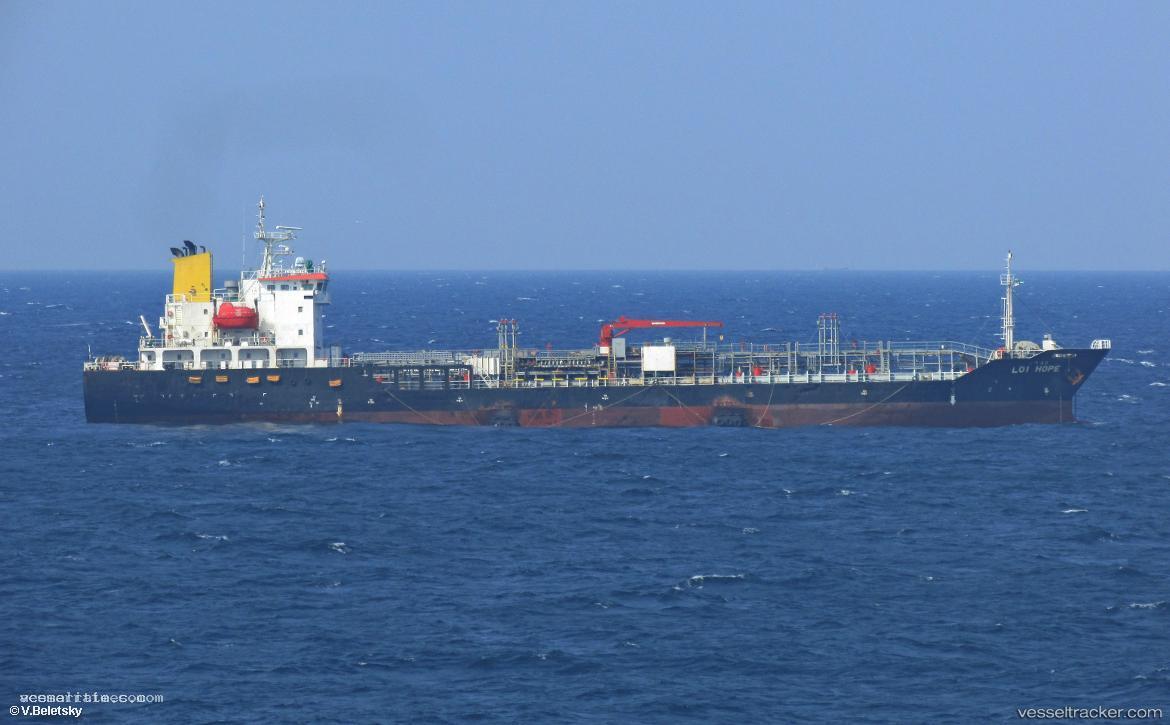 Sj-Hope - Chemical Oil Products Tanker vessel registered in South Korea