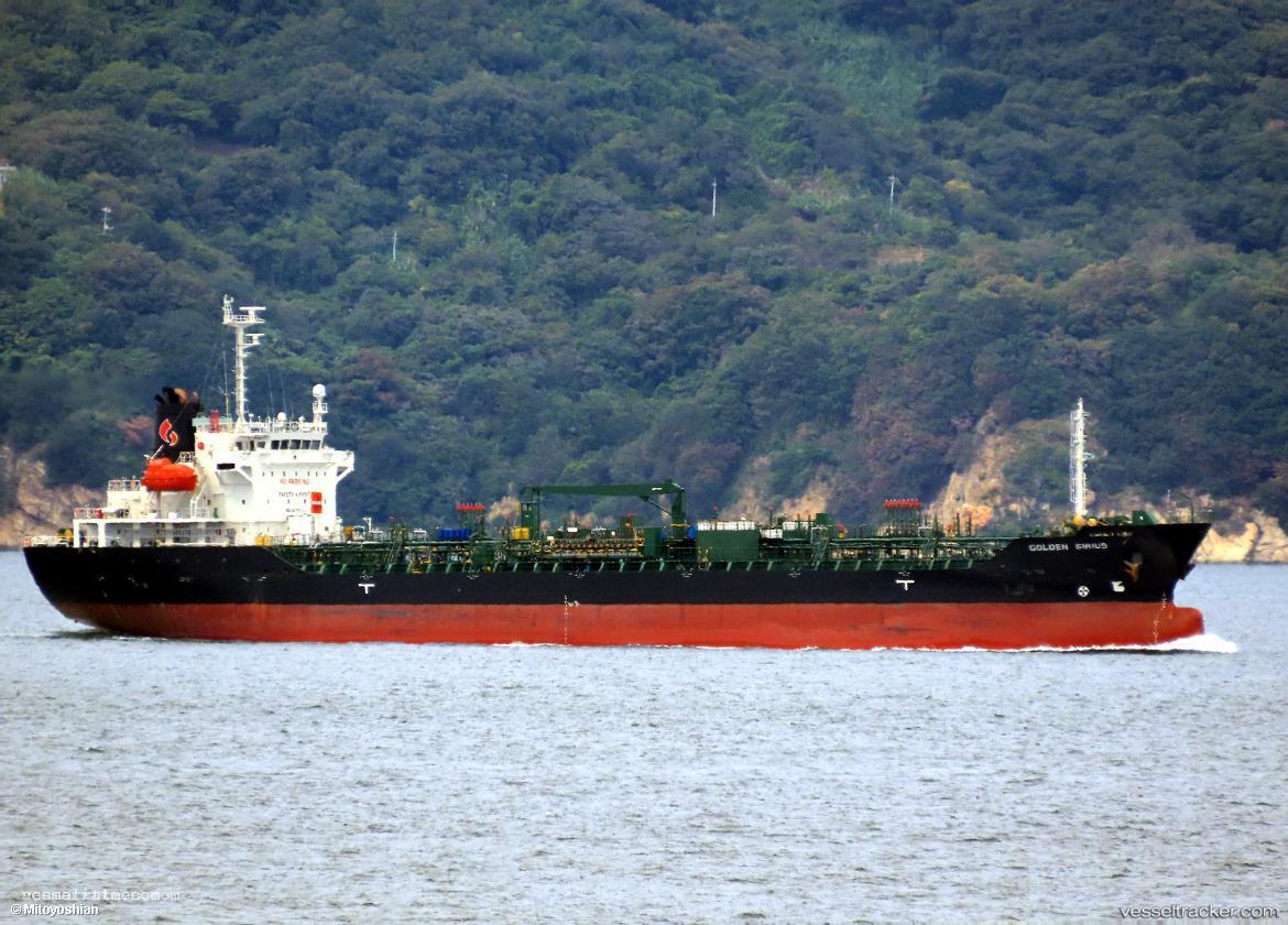 Golden-Sirius - Chemical Oil Products Tanker vessel registered in Panama