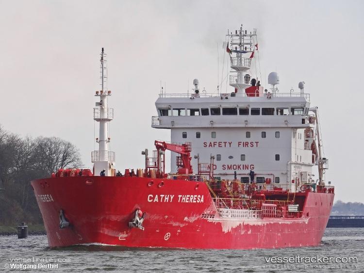 Cathy-Theresa - Chemical Oil Products Tanker vessel registered in Denmark