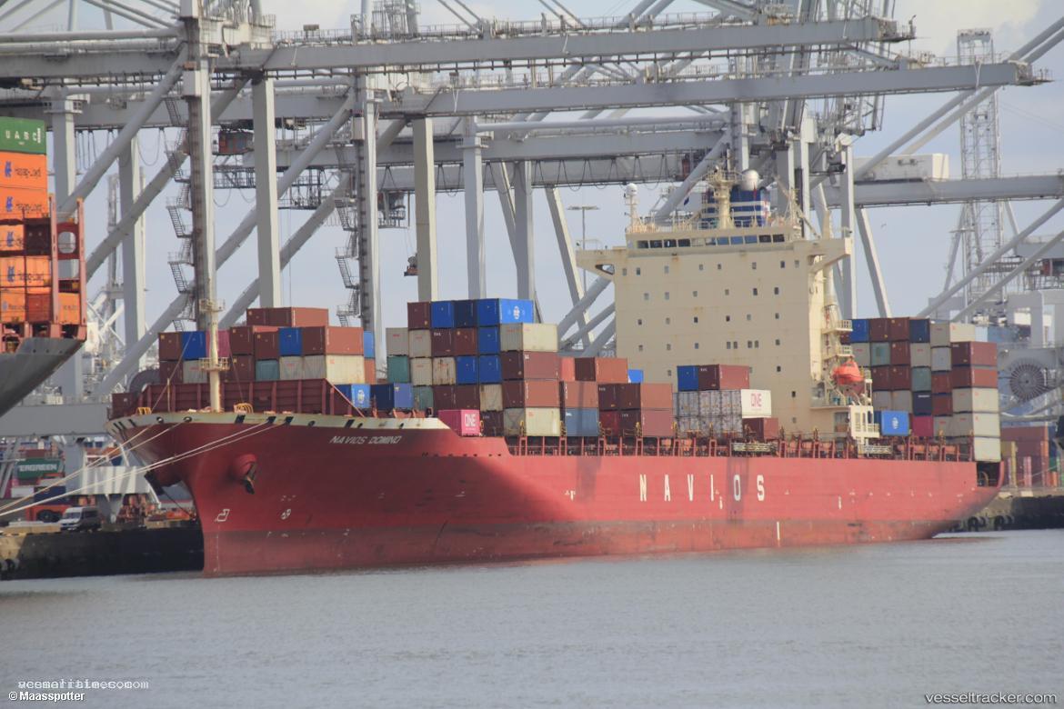 Navios-Domino - Container Ship vessel registered in Liberia