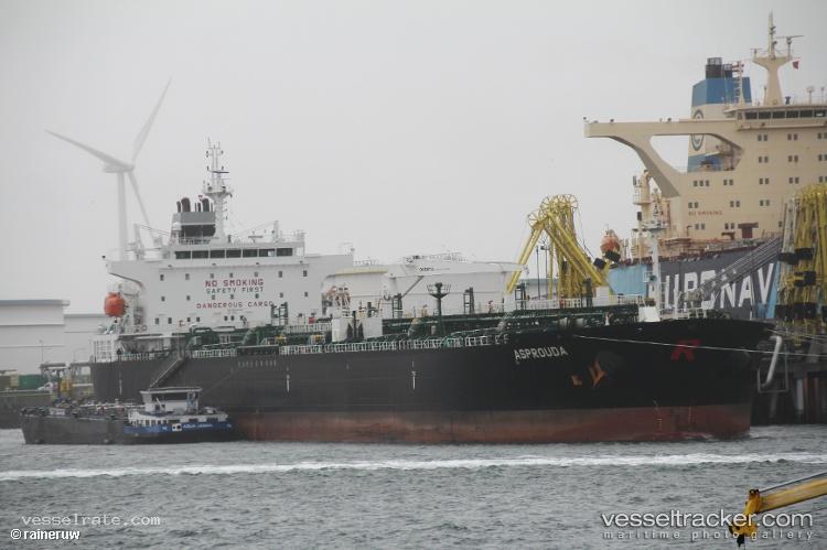 Asprouda - Chemical Oil Products Tanker vessel registered in Marshall Islands