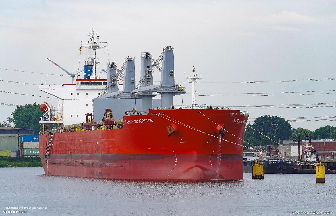 Supra-Sovereign - Bulk Carrier vessel registered in Liberia