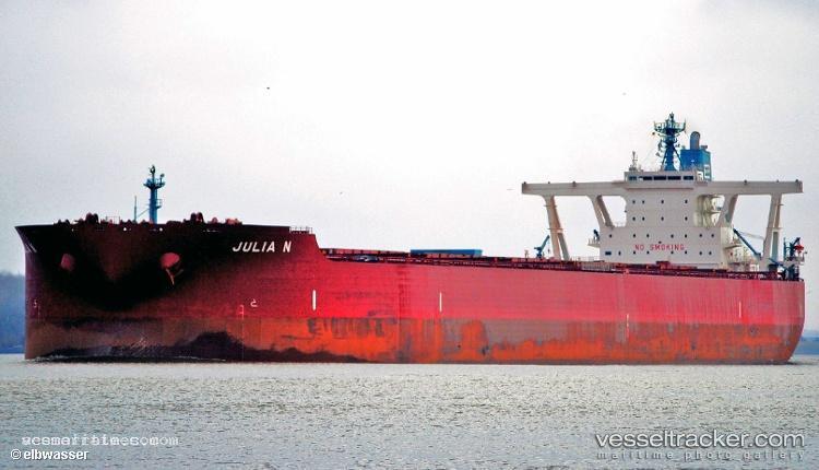 Julia-N - Ore Carrier vessel registered in Liberia