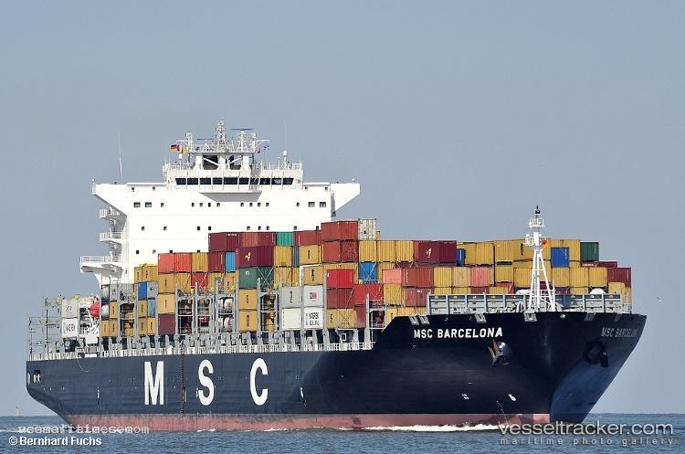 Msc-Barcelona - Container Ship vessel registered in Malta