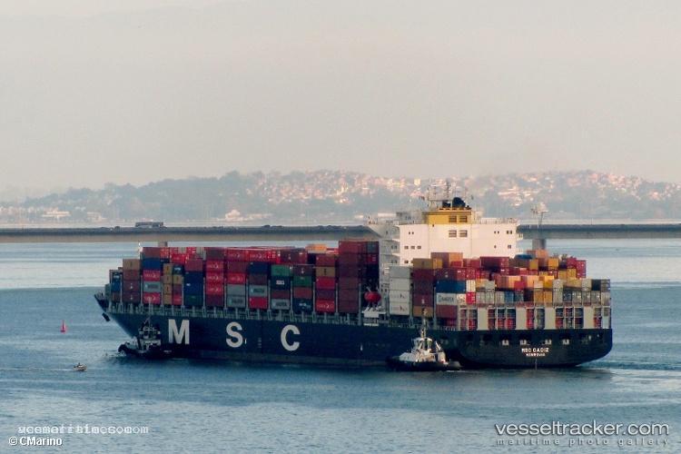Msc-Cadiz - Container Ship vessel registered in Germany