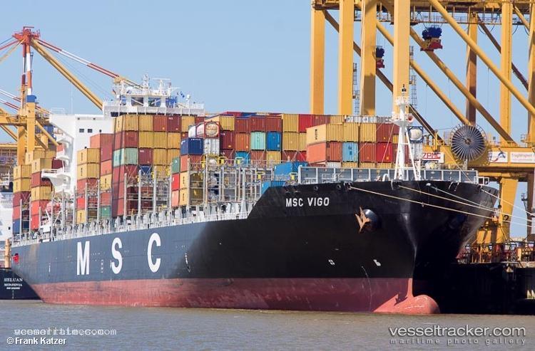 Msc-Vigo - Container Ship vessel registered in Germany