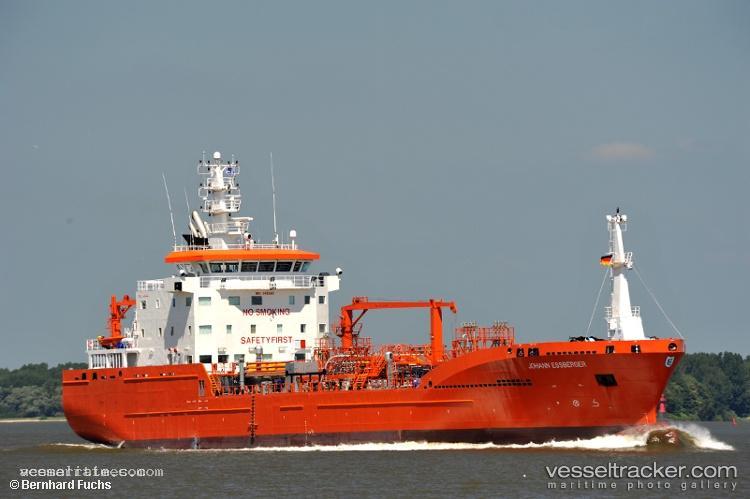 Johann-Essberger - Chemical Oil Products Tanker vessel registered in Portugal