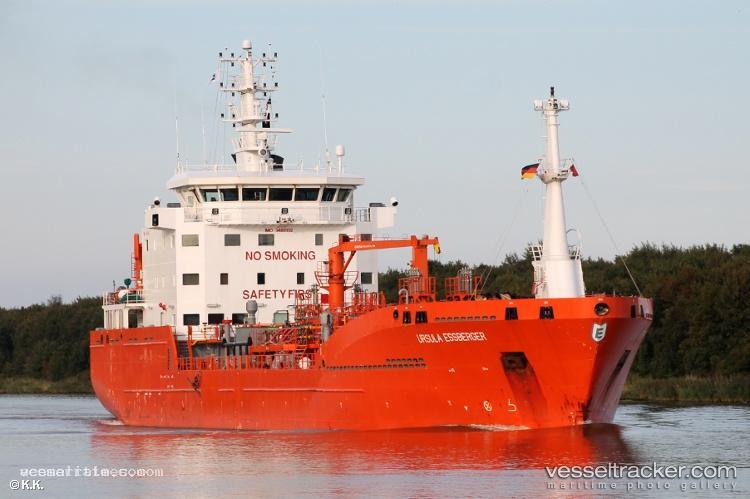 Ursula-Essberger - Chemical Oil Products Tanker vessel registered in Netherlands