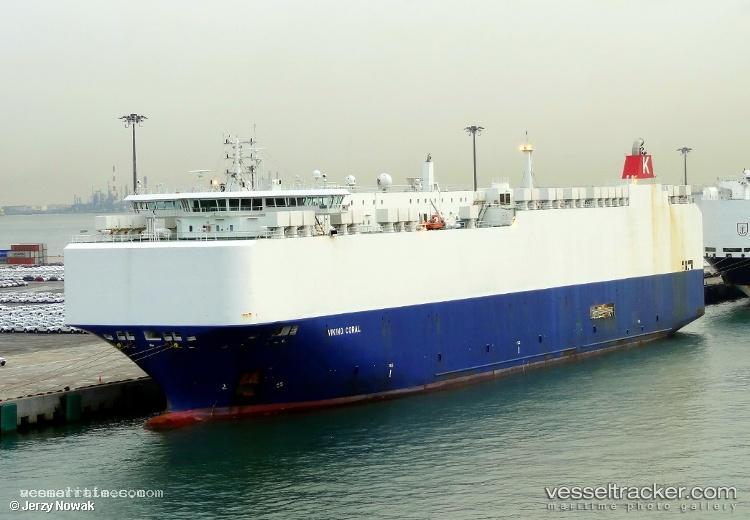 Viking-Coral - Vehicles Carrier vessel registered in Marshall Islands