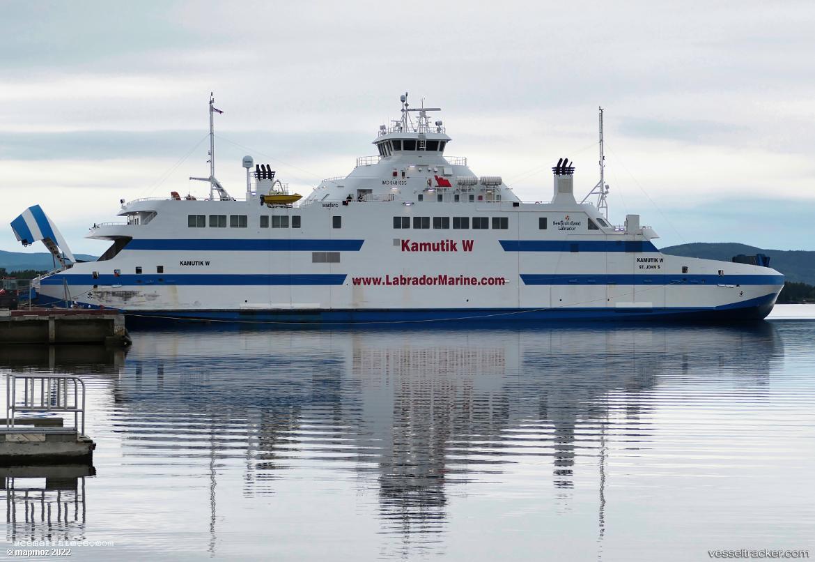 Kamutik-W - Passenger Ro Ro Cargo Ship vessel registered in Canada