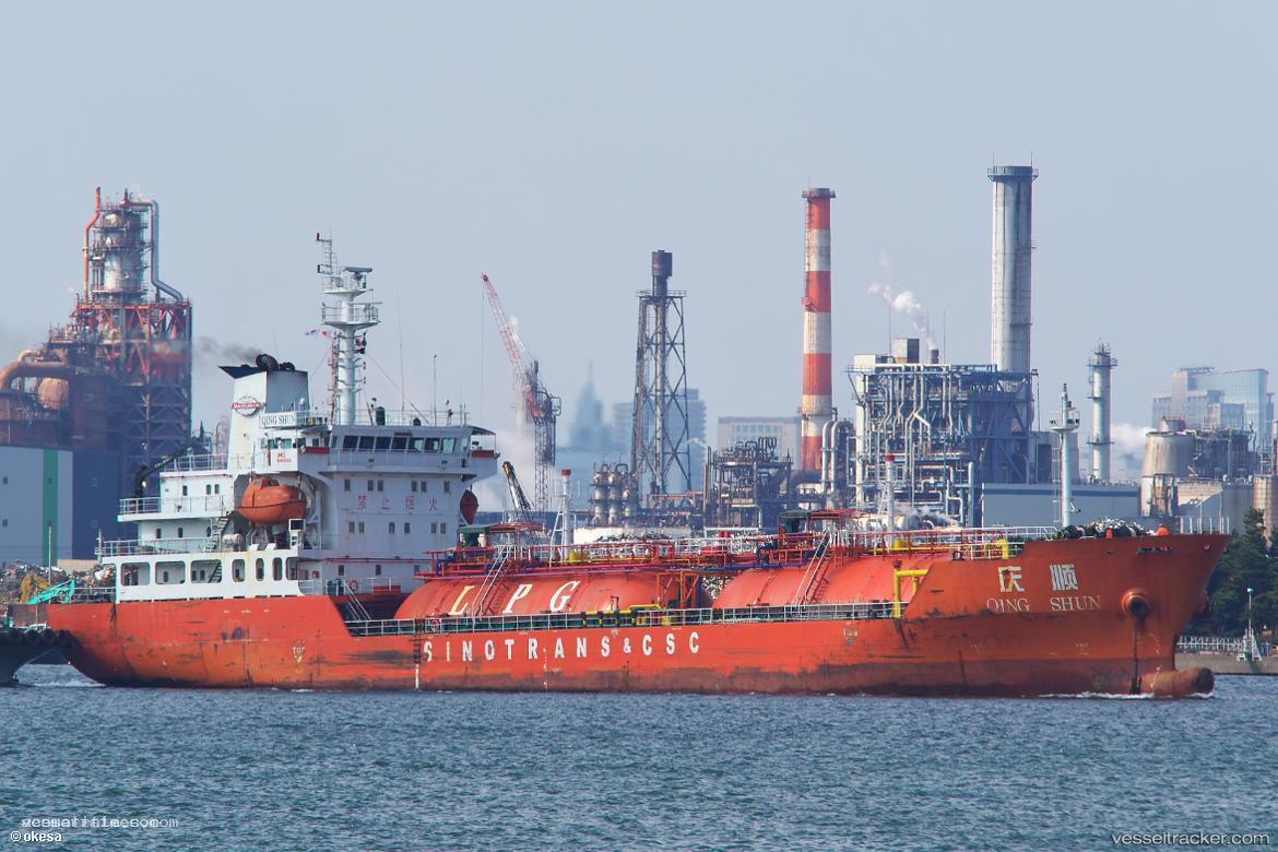 Qing-Shun - Lpg Tanker vessel registered in China