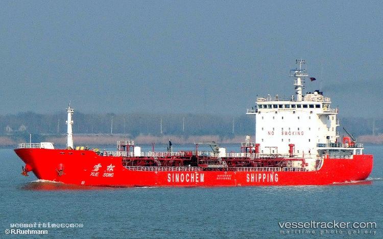 Xue-Song - Chemical Oil Products Tanker vessel registered in China