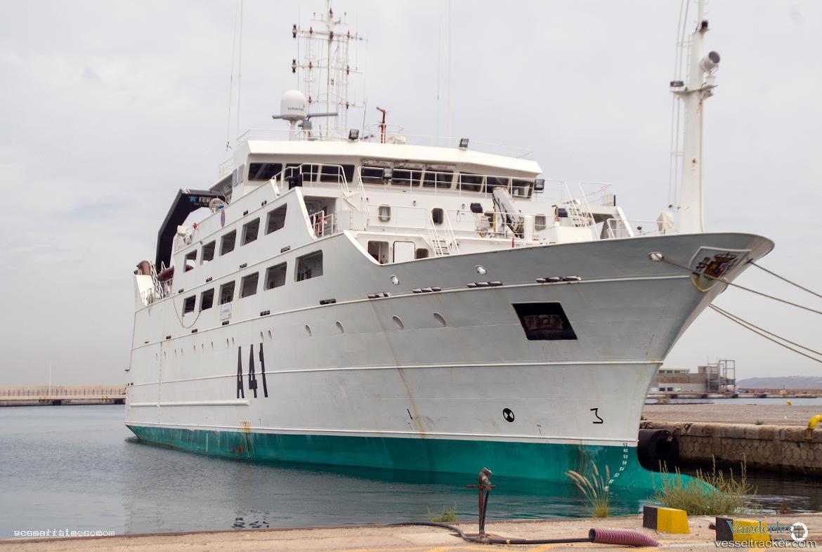 Spanish-Warship-A41 - Fishing Support Vessel vessel registered in Spain