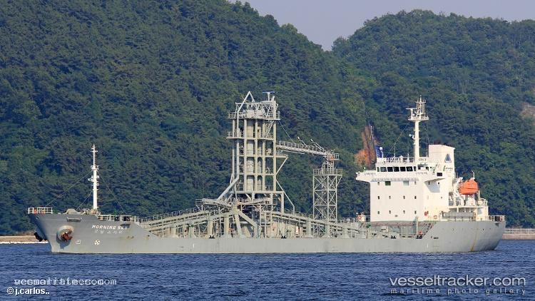 Morning-Sky - Cement Carrier vessel registered in South Korea